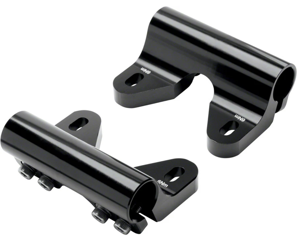 Rail Clamp Plus Set - Boost EVO 4-5, 46er, RemiDemi XL, Black